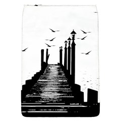 The Pier The Seagulls Sea Graphics Flap Covers (s)  by Amaryn4rt