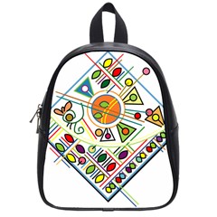 Vector Icon Symbol Sign Design School Bags (small)  by Amaryn4rt