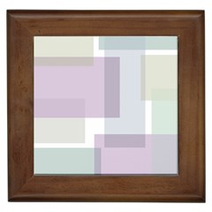 Abstract Background Pattern Design Framed Tiles by Nexatart