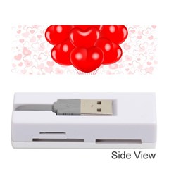 Abstract Background Balloon Memory Card Reader (stick)  by Nexatart