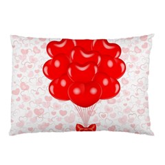 Abstract Background Balloon Pillow Case (two Sides) by Nexatart