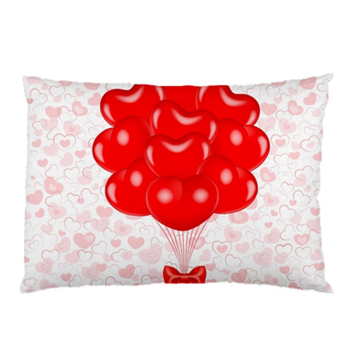 Abstract Background Balloon Pillow Case (Two Sides)