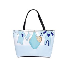 Baby Boy Clothes Line Shoulder Handbags by Nexatart