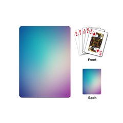 Background Blurry Template Pattern Playing Cards (mini)  by Nexatart