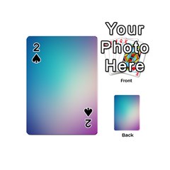 Background Blurry Template Pattern Playing Cards 54 (mini)  by Nexatart