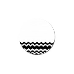 Chevrons Black Pattern Background Golf Ball Marker (10 Pack)