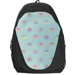 Butterfly Pastel Insect Green Backpack Bag