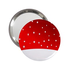 Christmas Background  2.25  Handbag Mirrors