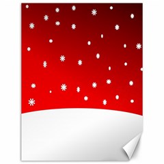 Christmas Background  Canvas 12  x 16  