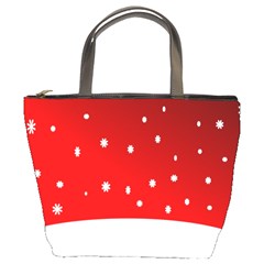 Christmas Background  Bucket Bags