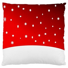 Christmas Background  Large Cushion Case (One Side)