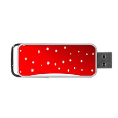 Christmas Background  Portable USB Flash (Two Sides)