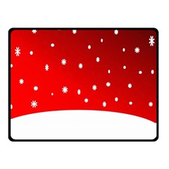 Christmas Background  Double Sided Fleece Blanket (Small) 