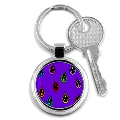 Christmas Baubles Key Chains (Round) 