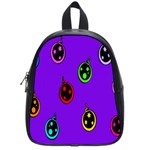 Christmas Baubles School Bags (Small)  Front