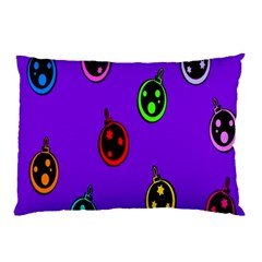 Christmas Baubles Pillow Case (Two Sides)