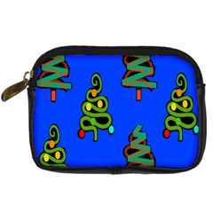 Christmas Trees Digital Camera Cases by Nexatart