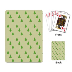 Christmas Wrapping Paper Pattern Playing Card by Nexatart