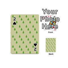 Christmas Wrapping Paper Pattern Playing Cards 54 (mini)  by Nexatart