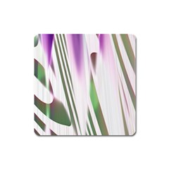 Colored Pattern Square Magnet