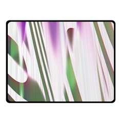 Colored Pattern Double Sided Fleece Blanket (small) 