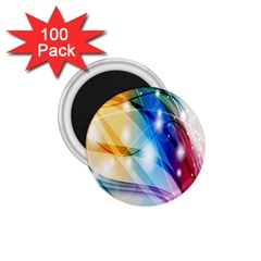 Colour Abstract 1 75  Magnets (100 Pack) 