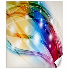 Colour Abstract Canvas 20  X 24  