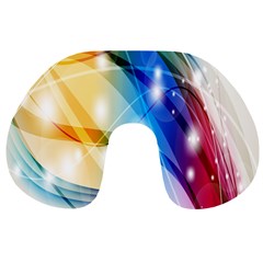 Colour Abstract Travel Neck Pillows