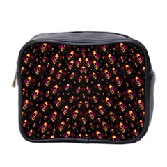 Skulls In The Dark Night Mini Toiletries Bag 2-side by pepitasart