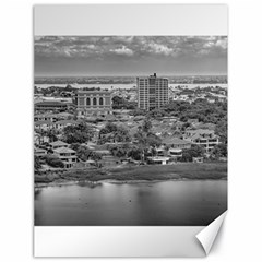 Guayaquil Aerial View From Window Plane Canvas 18  X 24   by dflcprints