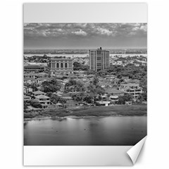 Guayaquil Aerial View From Window Plane Canvas 36  X 48   by dflcprints