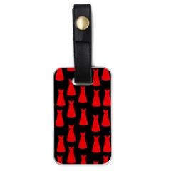 Dresses Seamless Pattern Luggage Tags (one Side) 