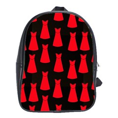 Dresses Seamless Pattern School Bags (xl) 