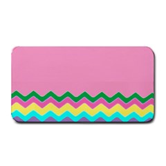 Easter Chevron Pattern Stripes Medium Bar Mats by Nexatart