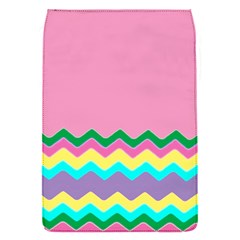 Easter Chevron Pattern Stripes Flap Covers (s)  by Nexatart