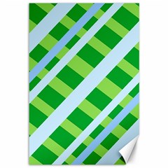 Fabric Cotton Geometric Diagonal Canvas 12  X 18  