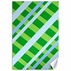 Fabric Cotton Geometric Diagonal Canvas 20  X 30  