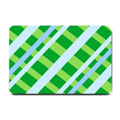 Fabric Cotton Geometric Diagonal Small Doormat  by Nexatart