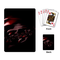 Fractal Mathematics Abstract Playing Card by Nexatart