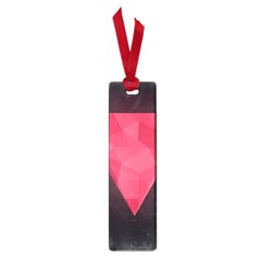 Geometric Triangle Pink Small Book Marks by Nexatart