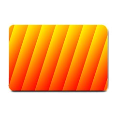 Graphics Gradient Orange Red Small Doormat  by Nexatart