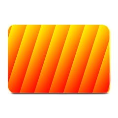 Graphics Gradient Orange Red Plate Mats by Nexatart