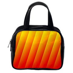 Graphics Gradient Orange Red Classic Handbags (one Side) by Nexatart