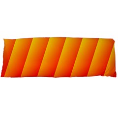 Graphics Gradient Orange Red Body Pillow Case (dakimakura) by Nexatart