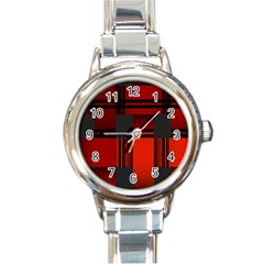 Hintergrund Tapete Round Italian Charm Watch by Nexatart