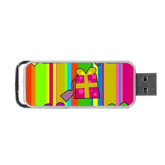 Holiday Gifts Portable Usb Flash (one Side) by Nexatart