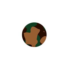 Military Camouflage 1  Mini Buttons by Nexatart