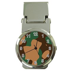 Military Camouflage Money Clip Watches by Nexatart