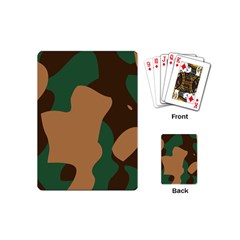 Military Camouflage Playing Cards (mini)  by Nexatart