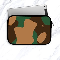 Military Camouflage Apple Ipad Mini Zipper Cases by Nexatart